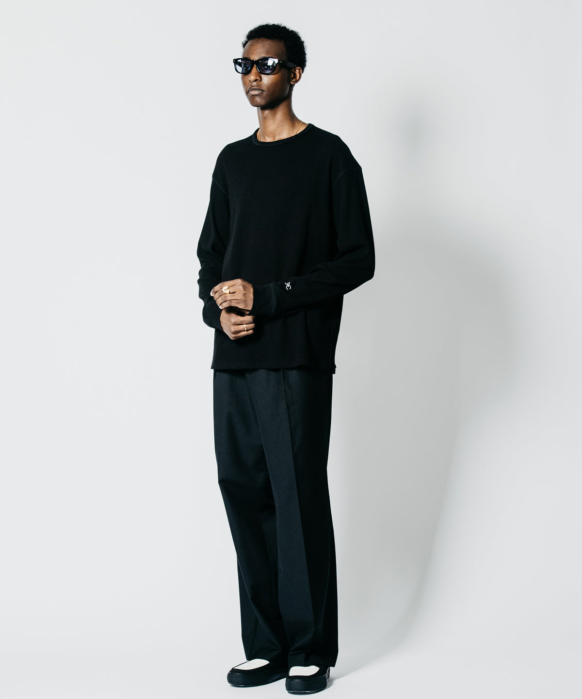 THERMAL C-CHAIN LONG SLEEVE T SHIRT