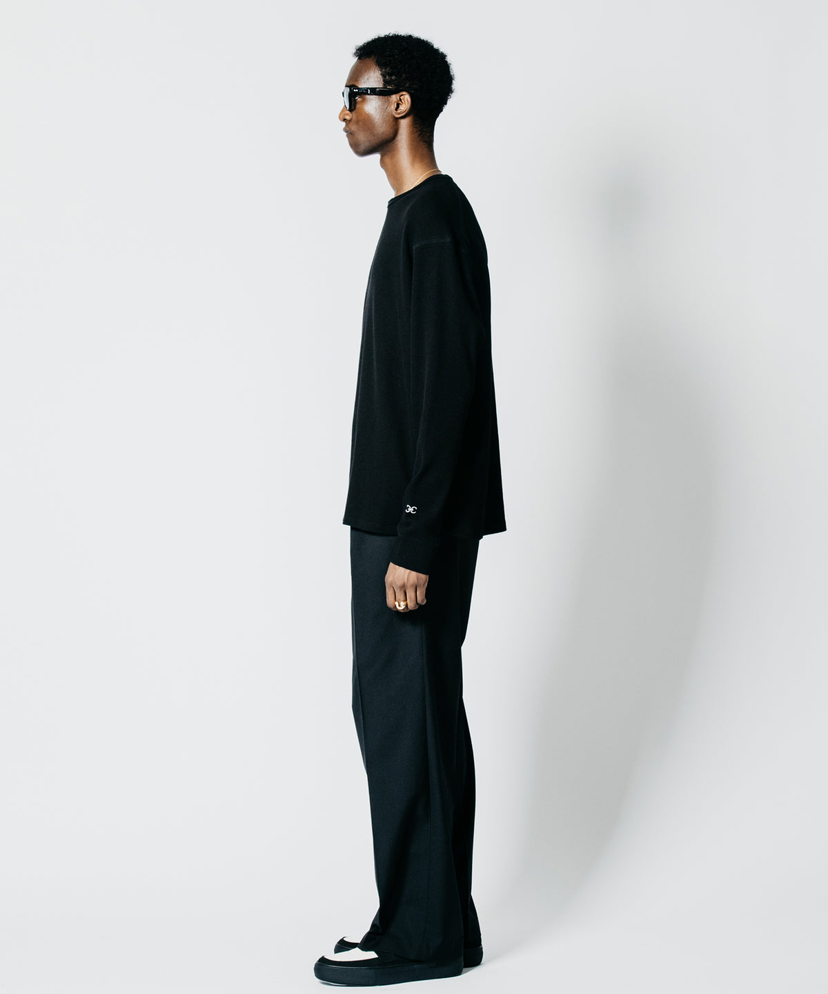 THERMAL C-CHAIN LONG SLEEVE T SHIRT