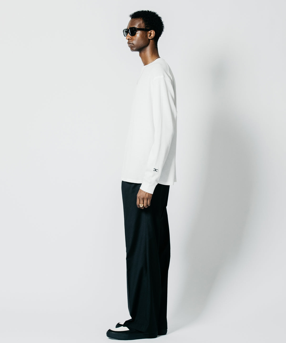 THERMAL C-CHAIN LONG SLEEVE T SHIRT