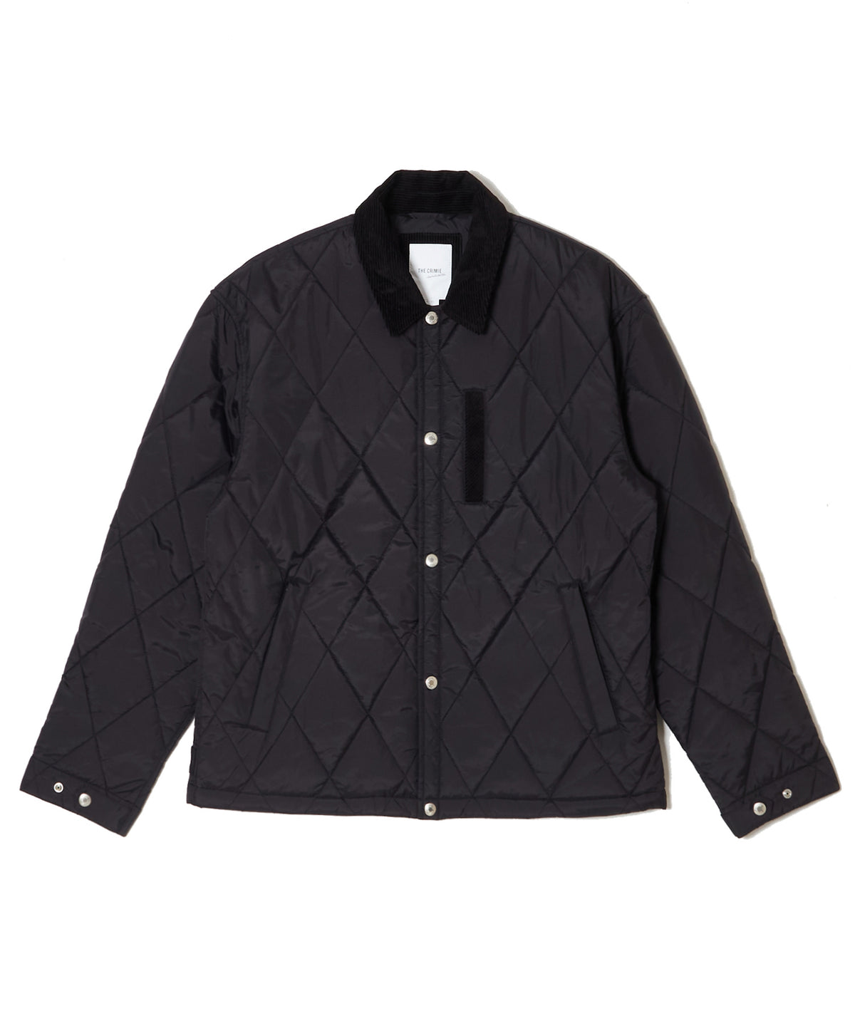 DIAMOND-QUILTED SHORT JACKET