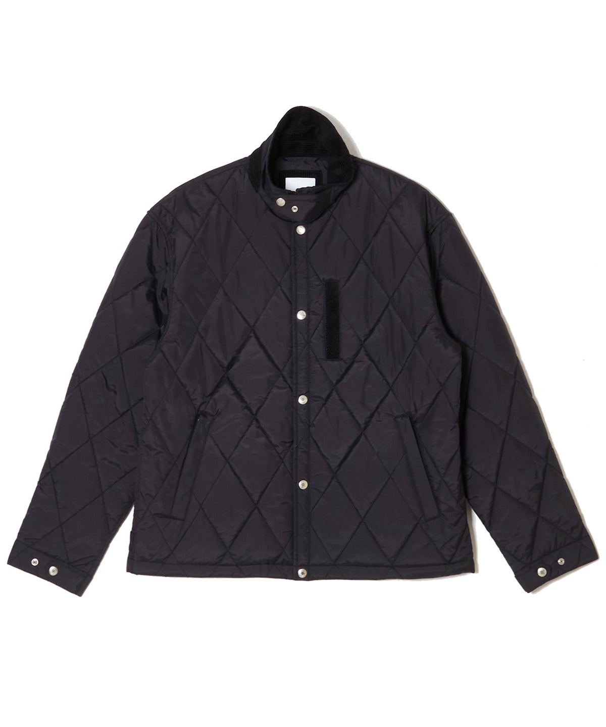 DIAMOND-QUILTED SHORT JACKET