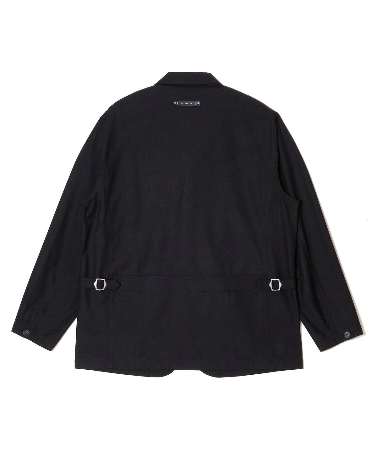 4-BUTTON TAILORED SUIT JACKET WITH 3-BUTTON LOOK