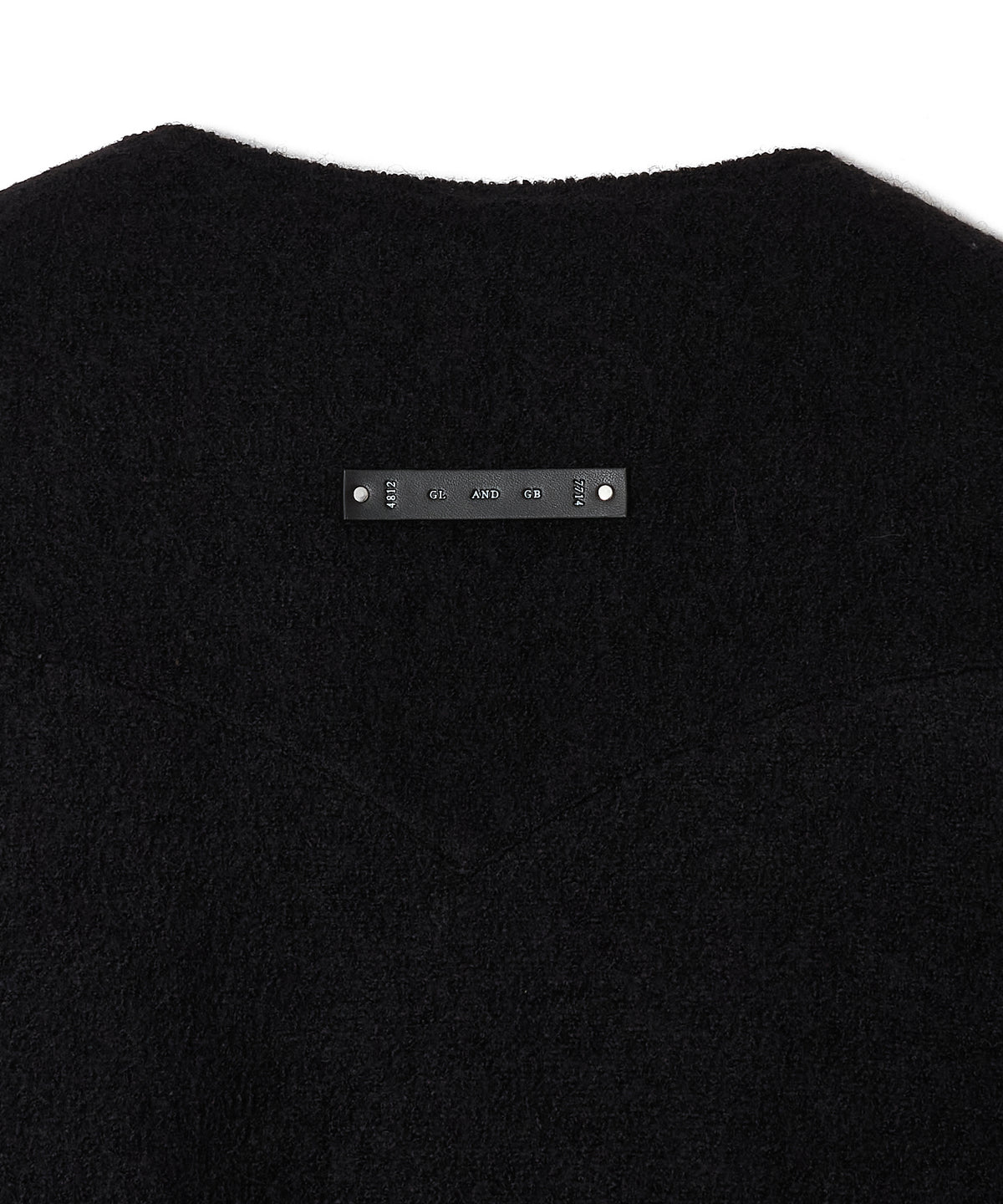 PREMIUM BOUCLE WOOL BIKER CARDIGAN