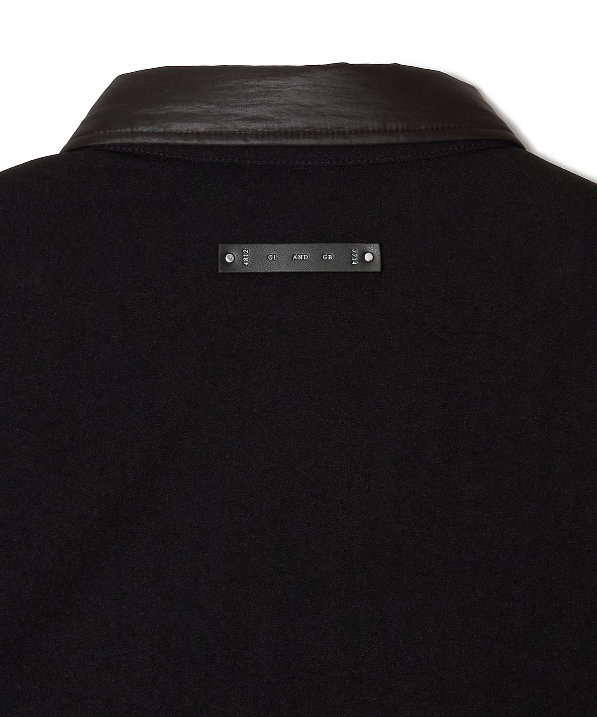 WOOL-BLEND SNAP SHIRT JACKET