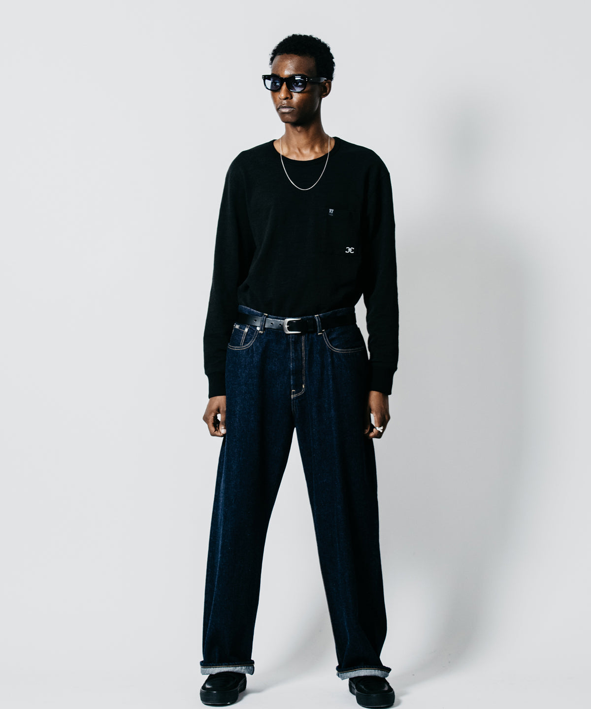 BORN FREE WIDE LUXURY SELVEDGE ONE WASH JEANS - INDIGO MADE IN JAPAN