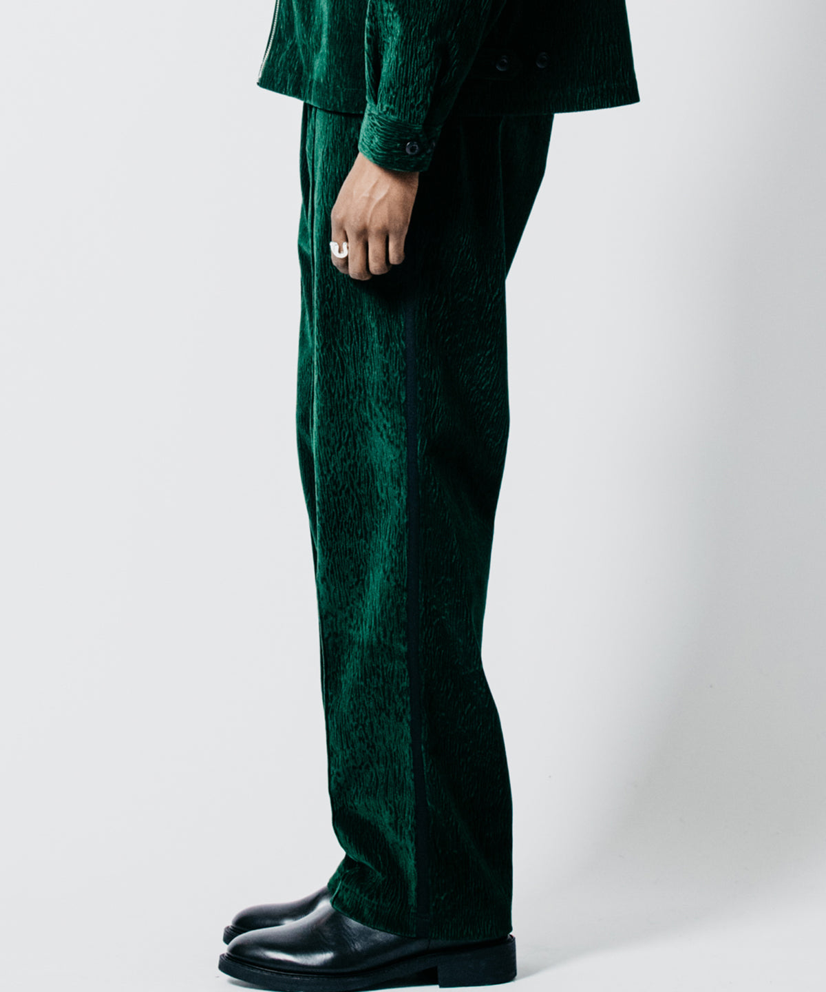 VELOUR TRACK SUIT PANTS
