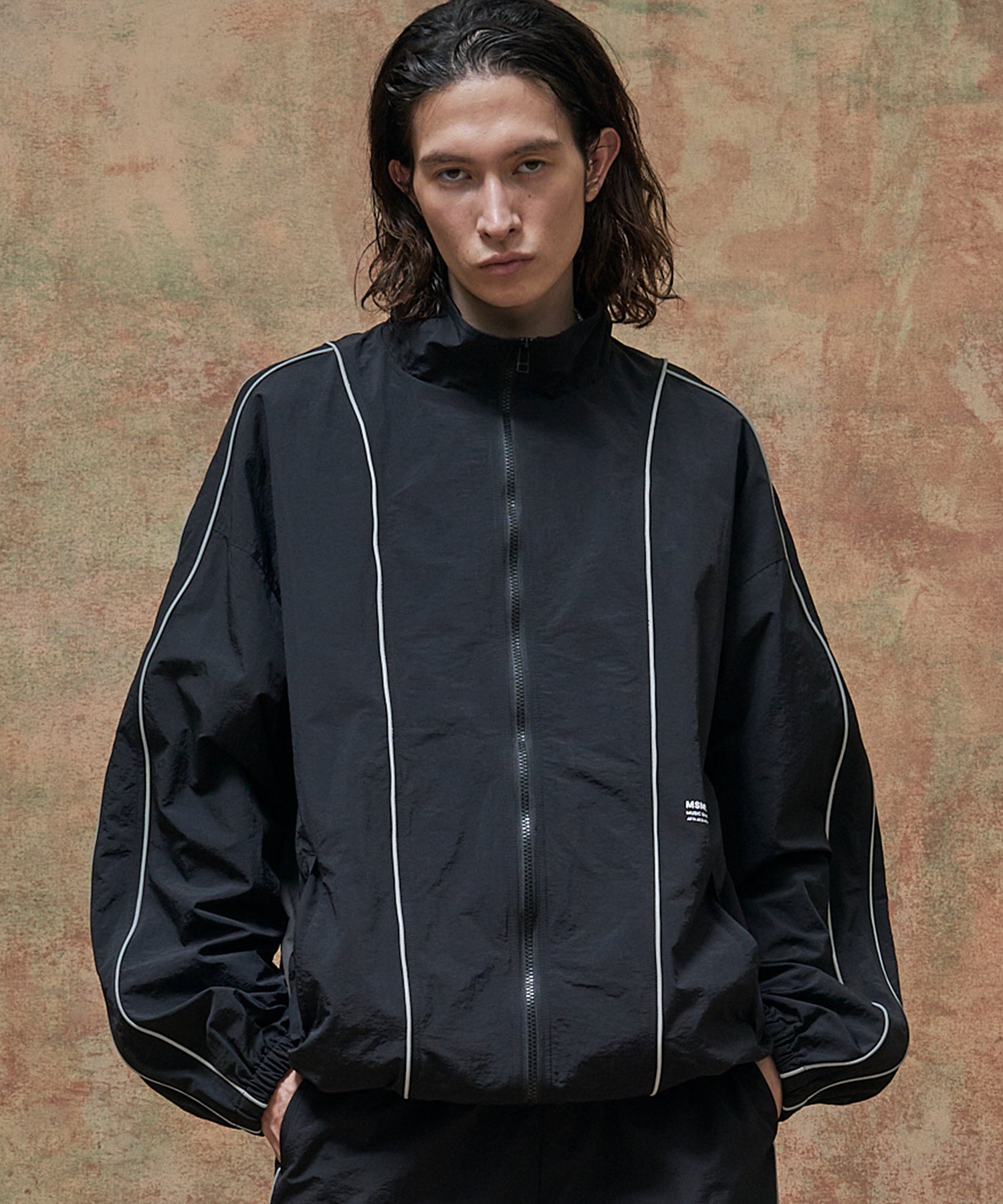 NYLON TRACK JACKET