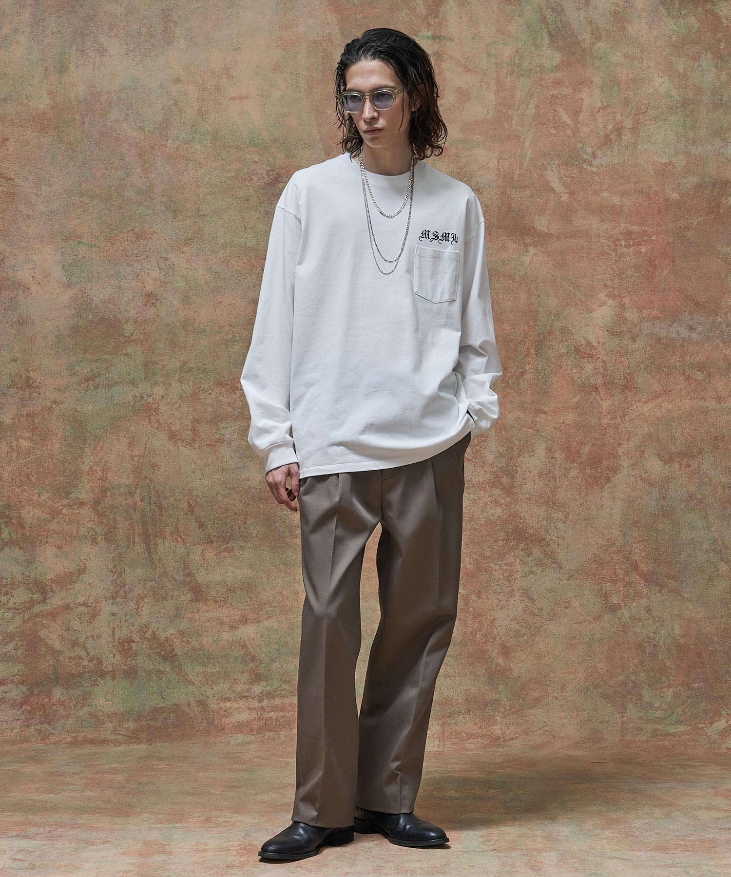 TC TWILL WIDE PANTS