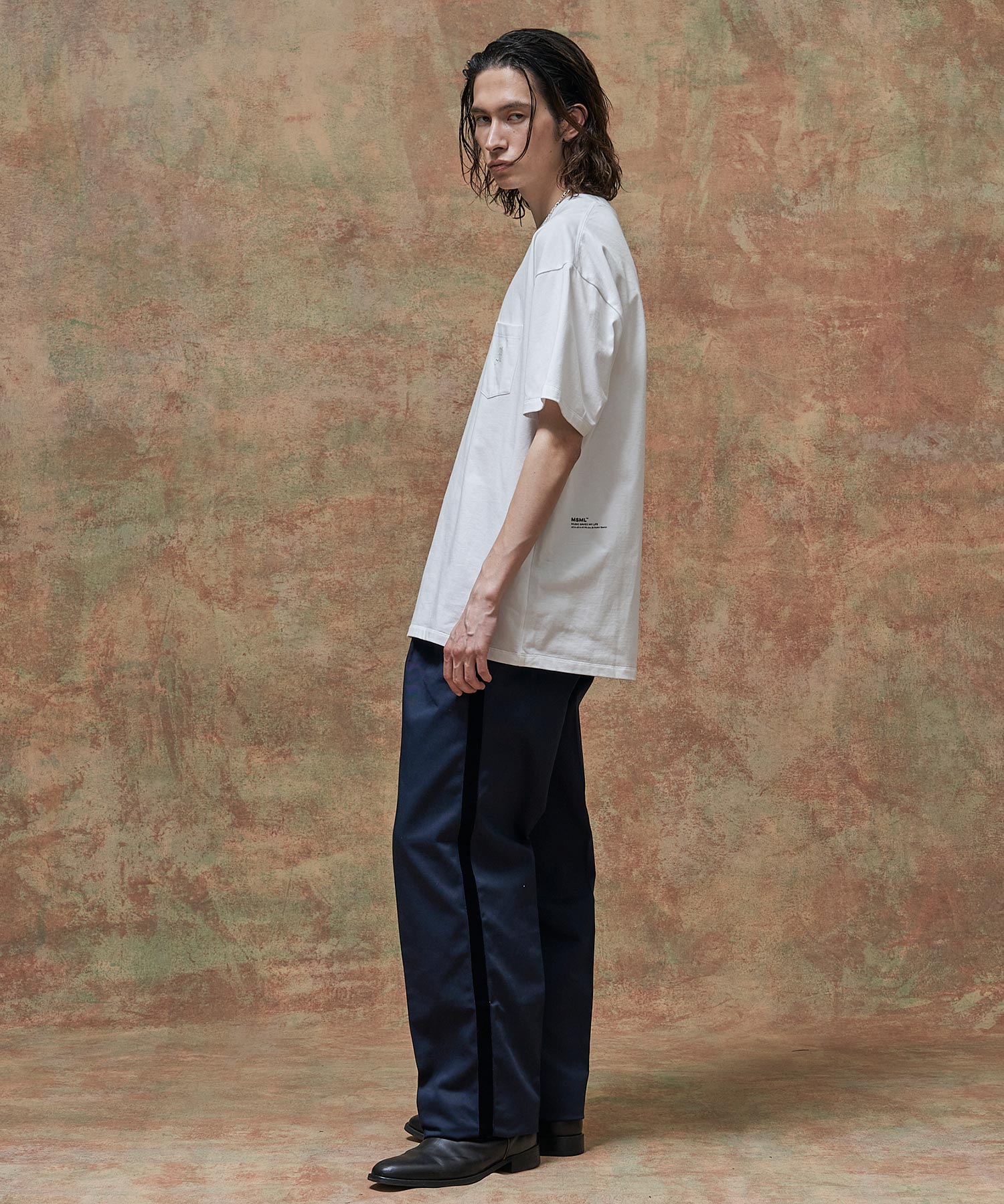 SIDE LINE WIDE PANTS