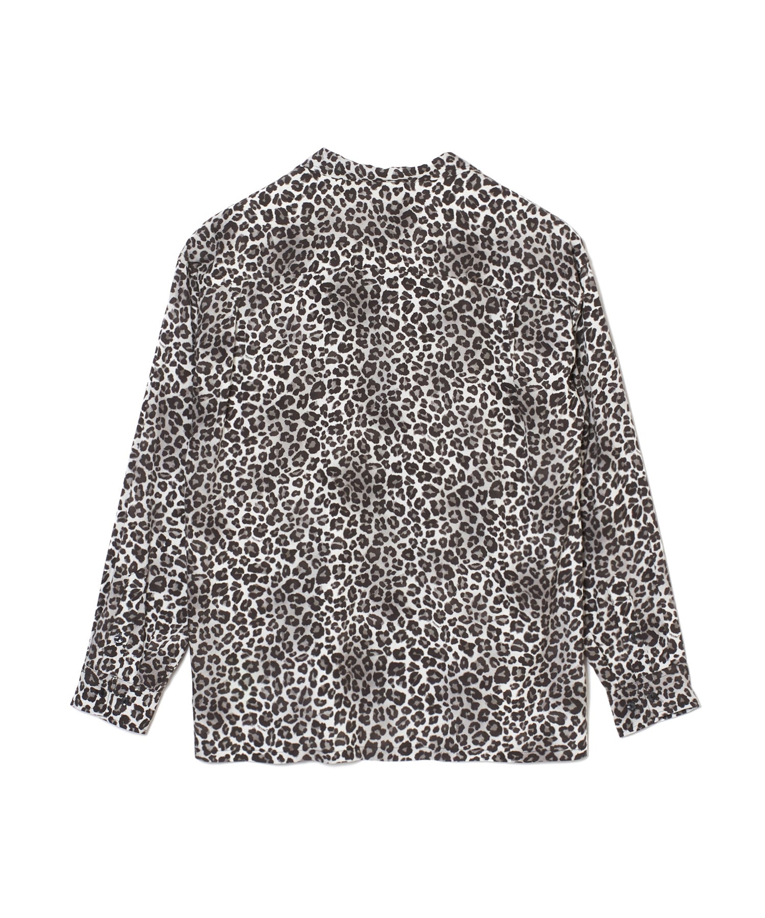 LEOPARD OPEN COLLAR SHIRTS