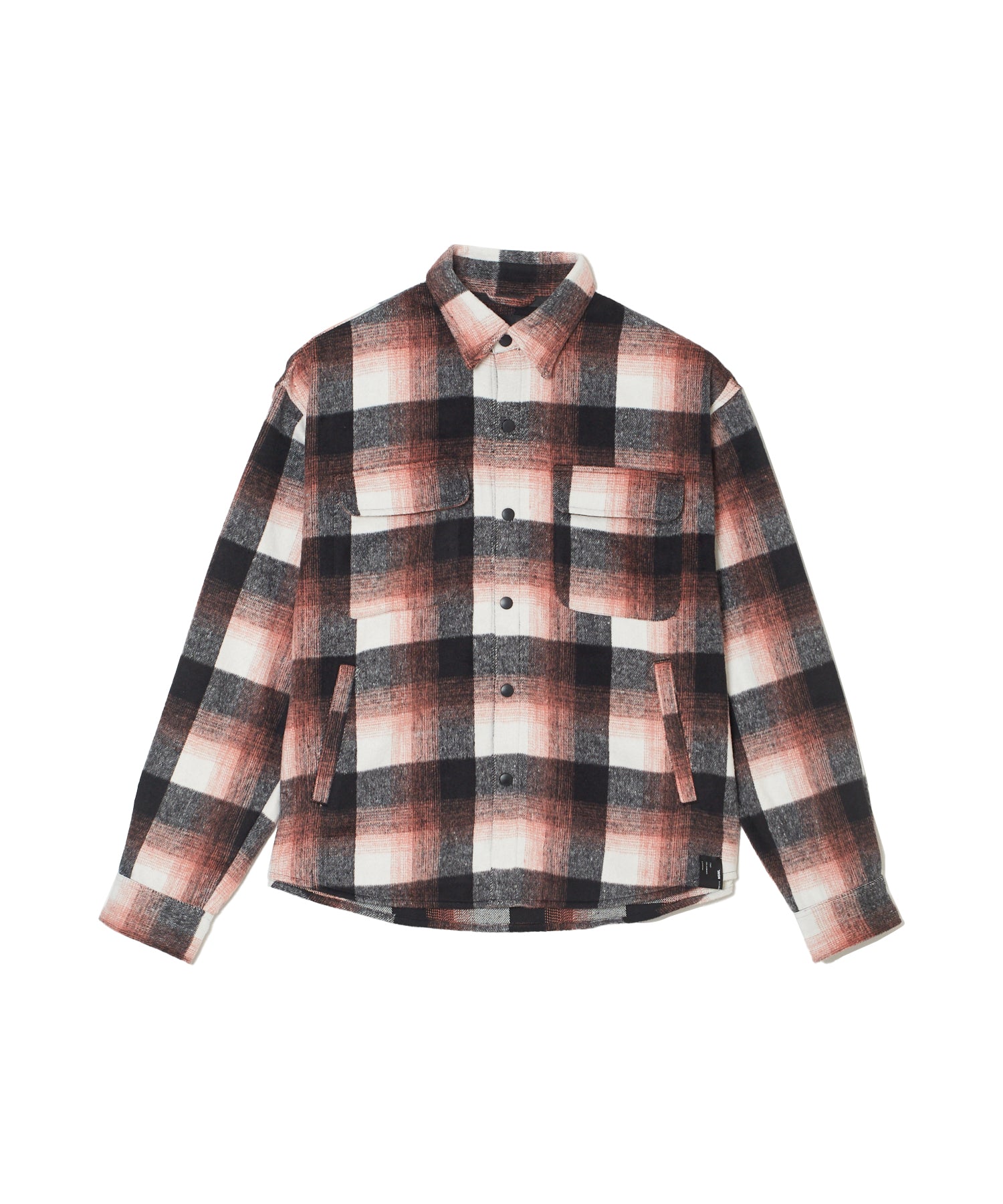 CHECK SNAP BUTTON SHIRT