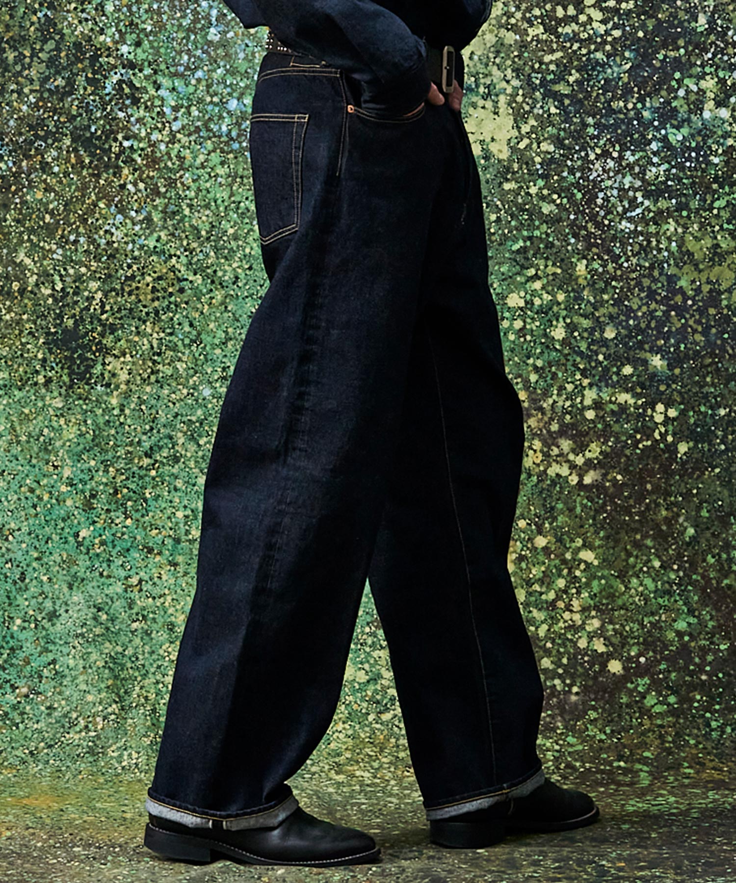 SELVEDGE DENIM PANTS/ONE WASHED