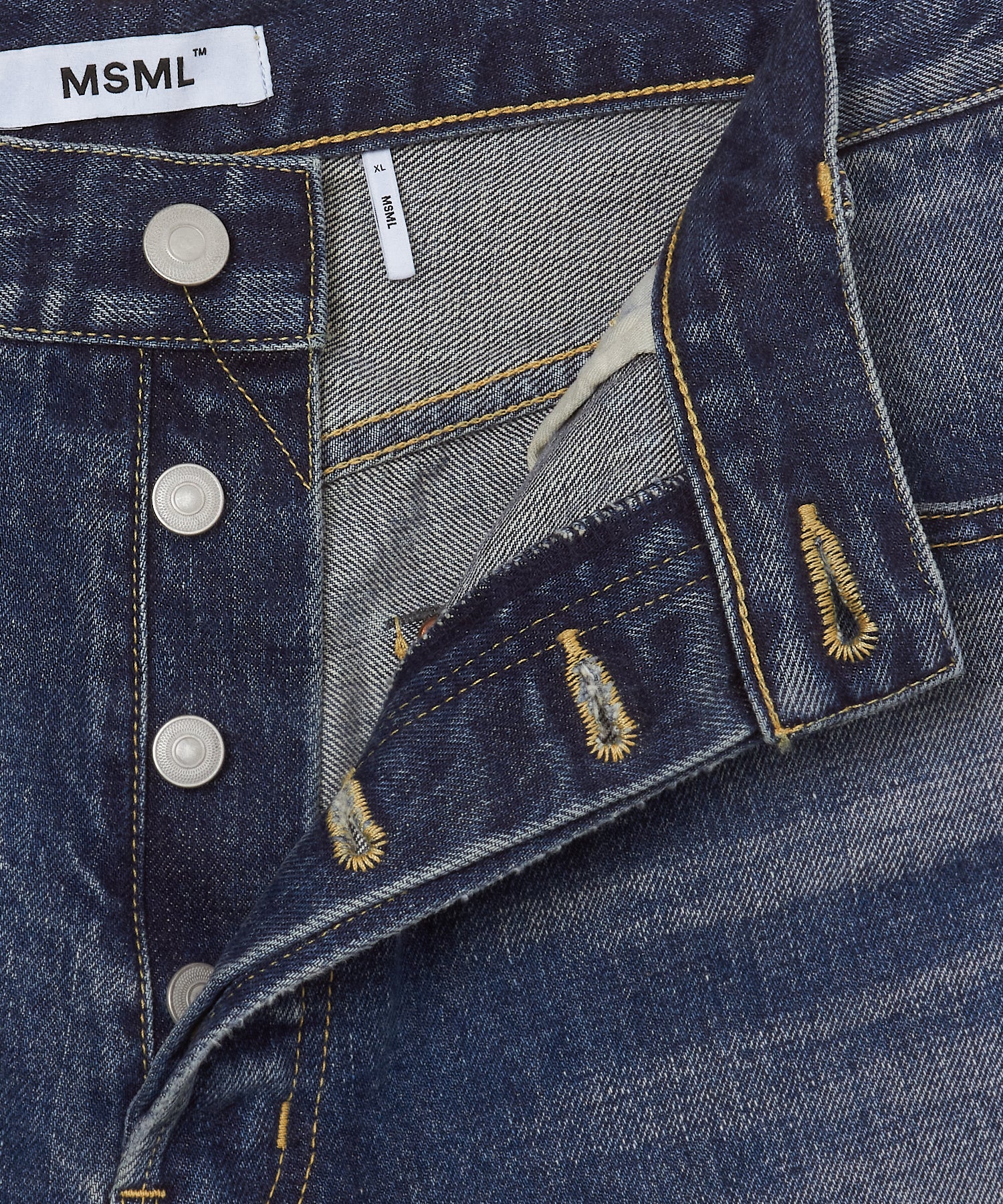 SELVEDGE DENIM PANTS/VINTAGE WASHED