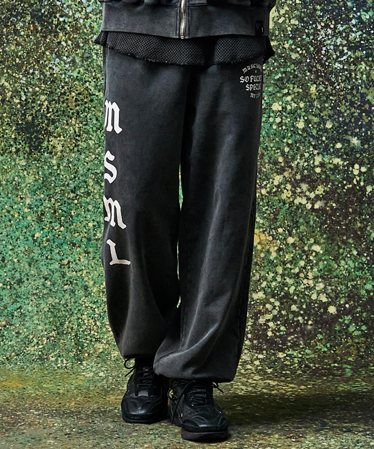 VINTAGE GARMENT DYE SWEAT PANTS