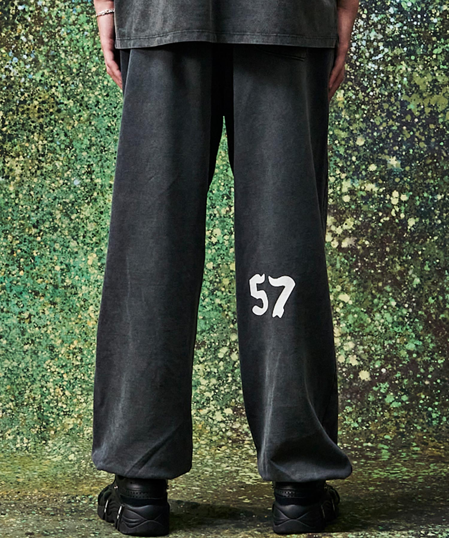 VINTAGE GARMENT DYE SWEAT PANTS