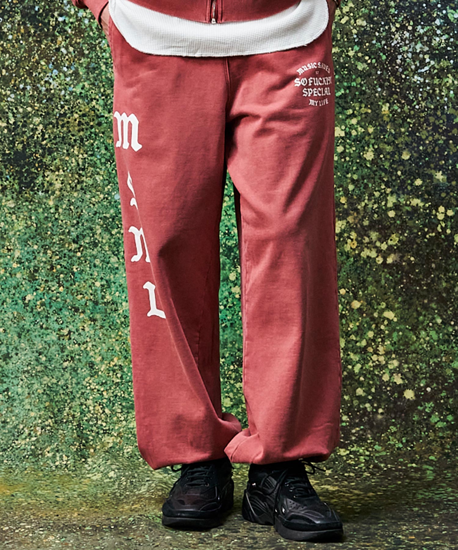 VINTAGE GARMENT DYE SWEAT PANTS