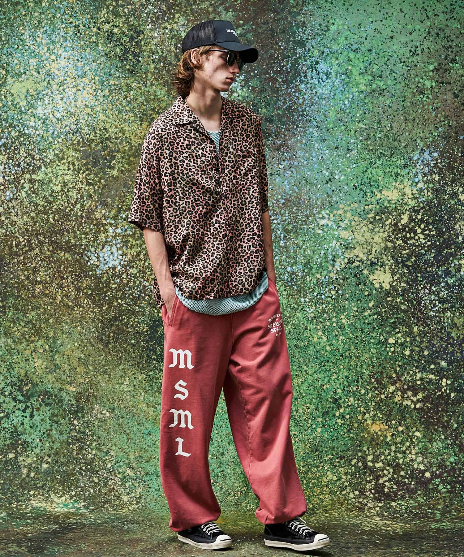 VINTAGE GARMENT DYE SWEAT PANTS