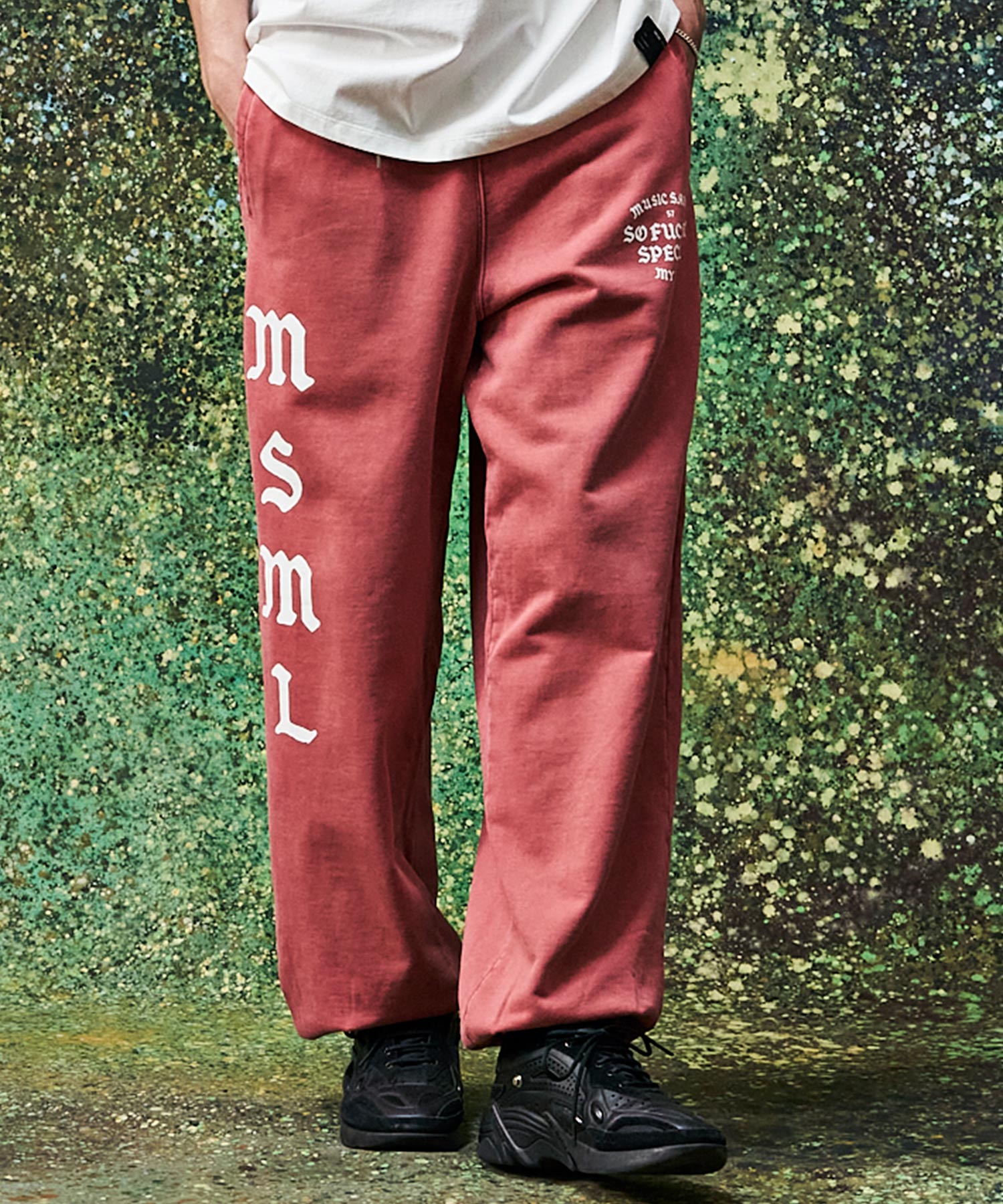 VINTAGE GARMENT DYE SWEAT PANTS