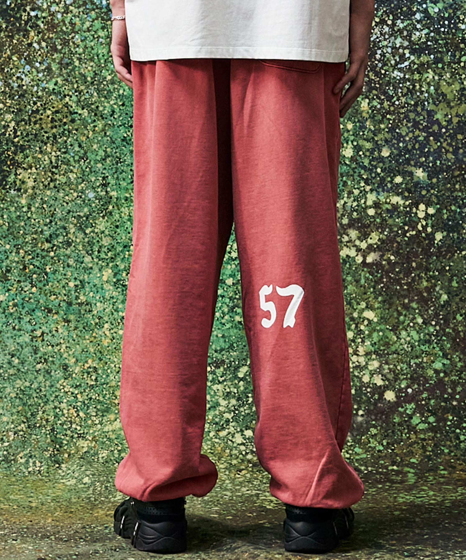 VINTAGE GARMENT DYE SWEAT PANTS