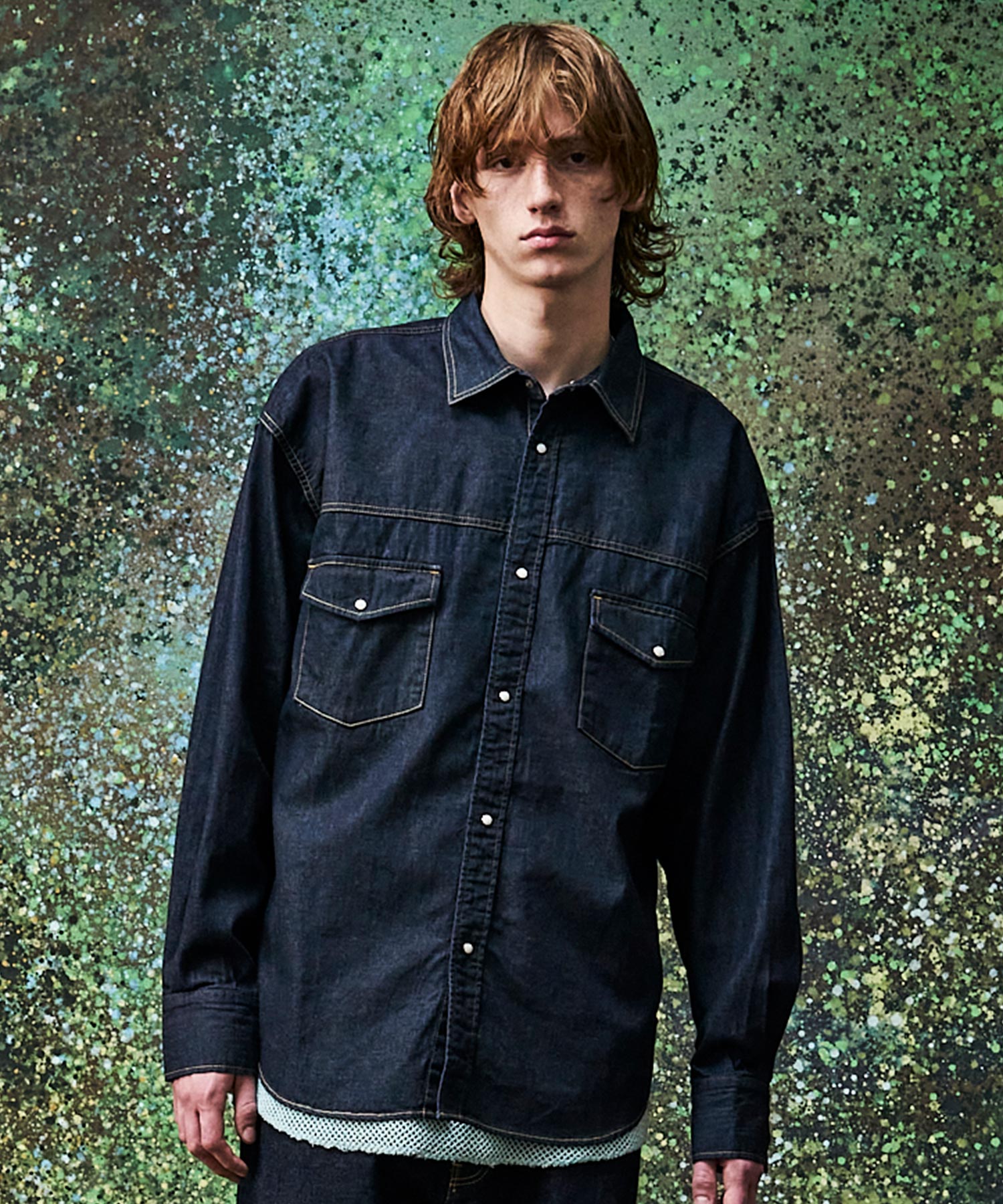 DENIM SHIRT / ONE WASHED