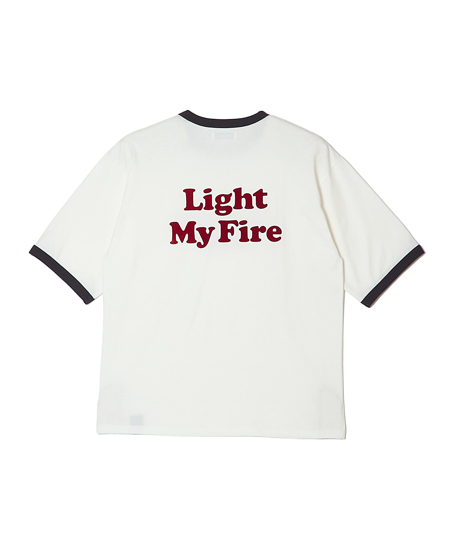 LIGHT MY FIRE RINGER T SHIRT