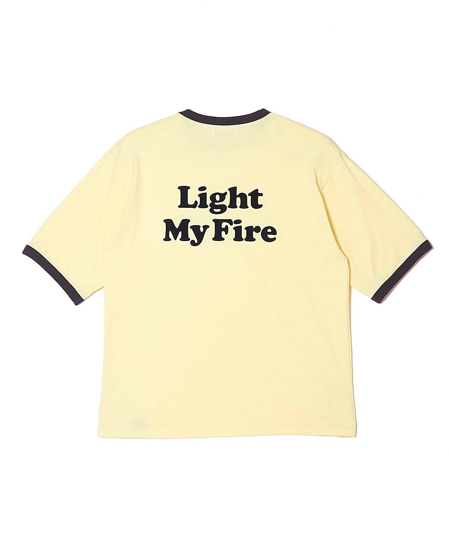 LIGHT MY FIRE RINGER T SHIRT