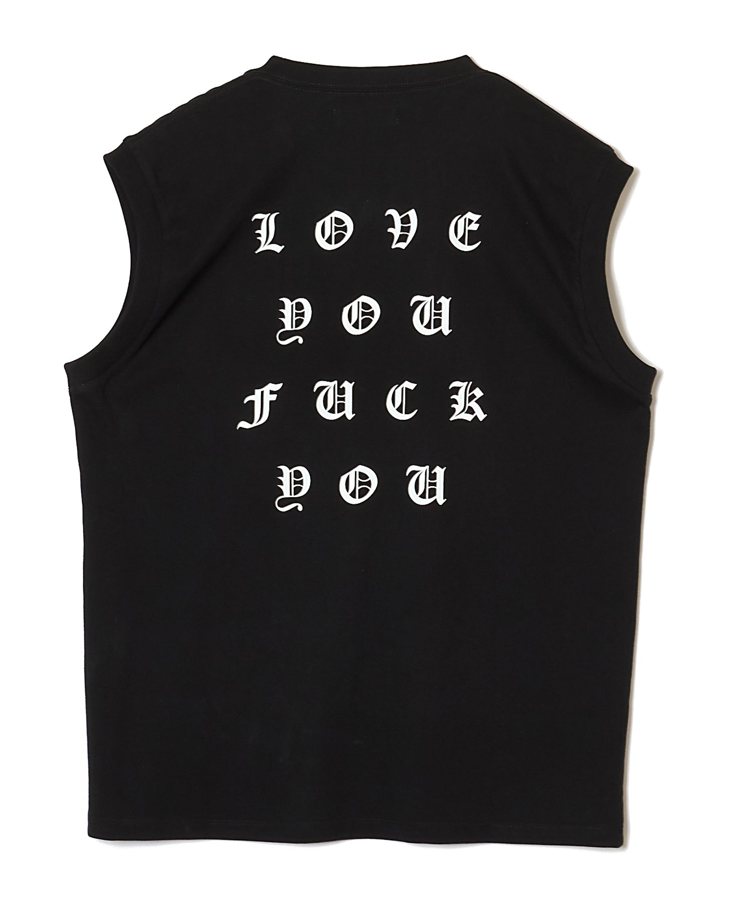 TRIBAL LOGO NO SLEEVE T SHIRT