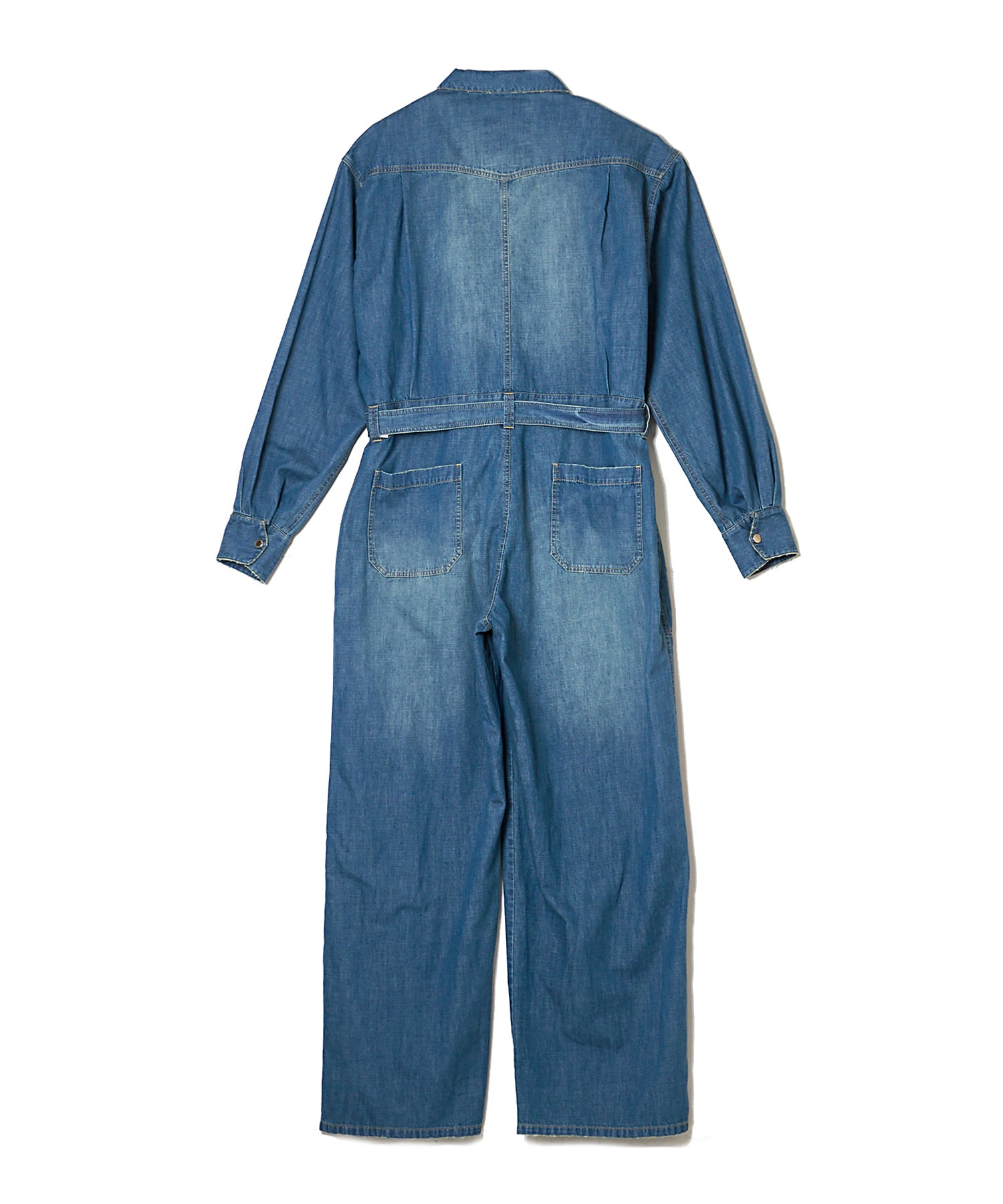 DENIM JUMPSUIT / VINTAGE WASHED