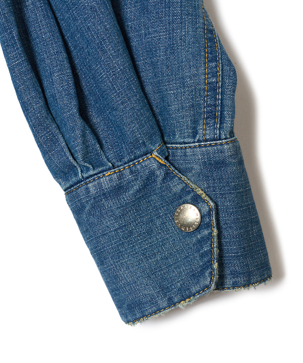 DENIM JUMPSUIT / VINTAGE WASHED