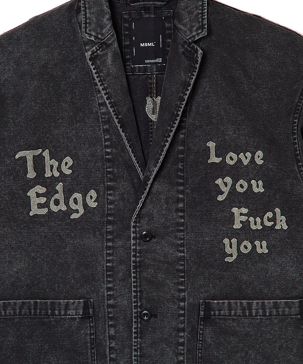 CANVAS 2B EMBROIDERY JACKET