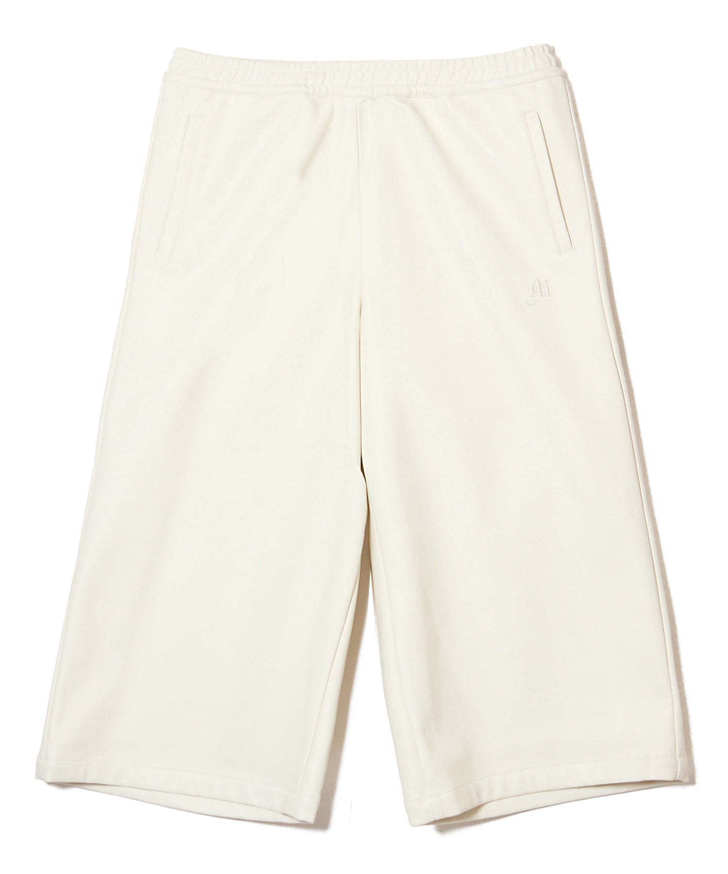 FAKE LEATHER CROPPED PANTS