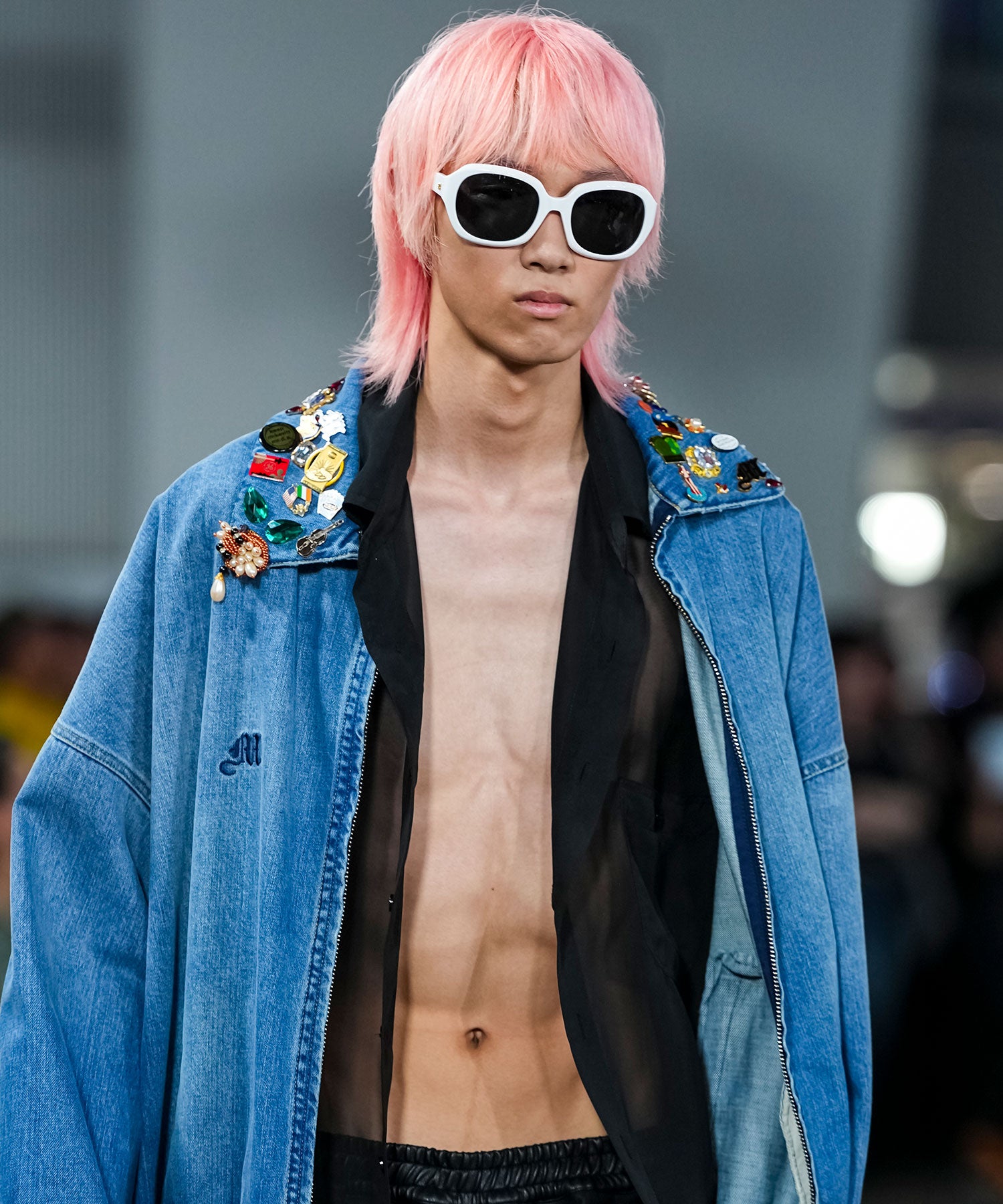 DENIM BLOUSON / VINTAGE WASHED