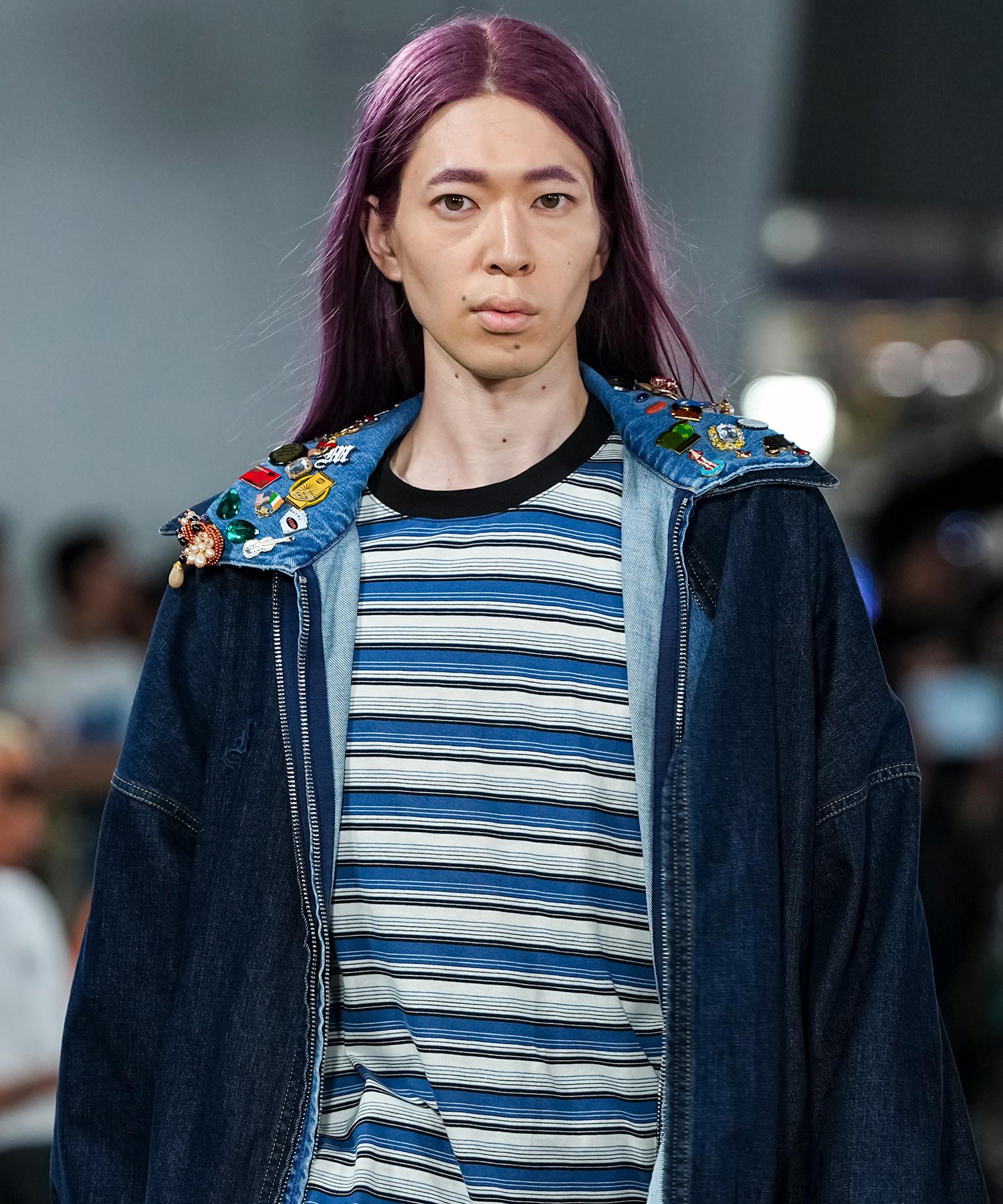 DENIM BLOUSON / ONE WASHED