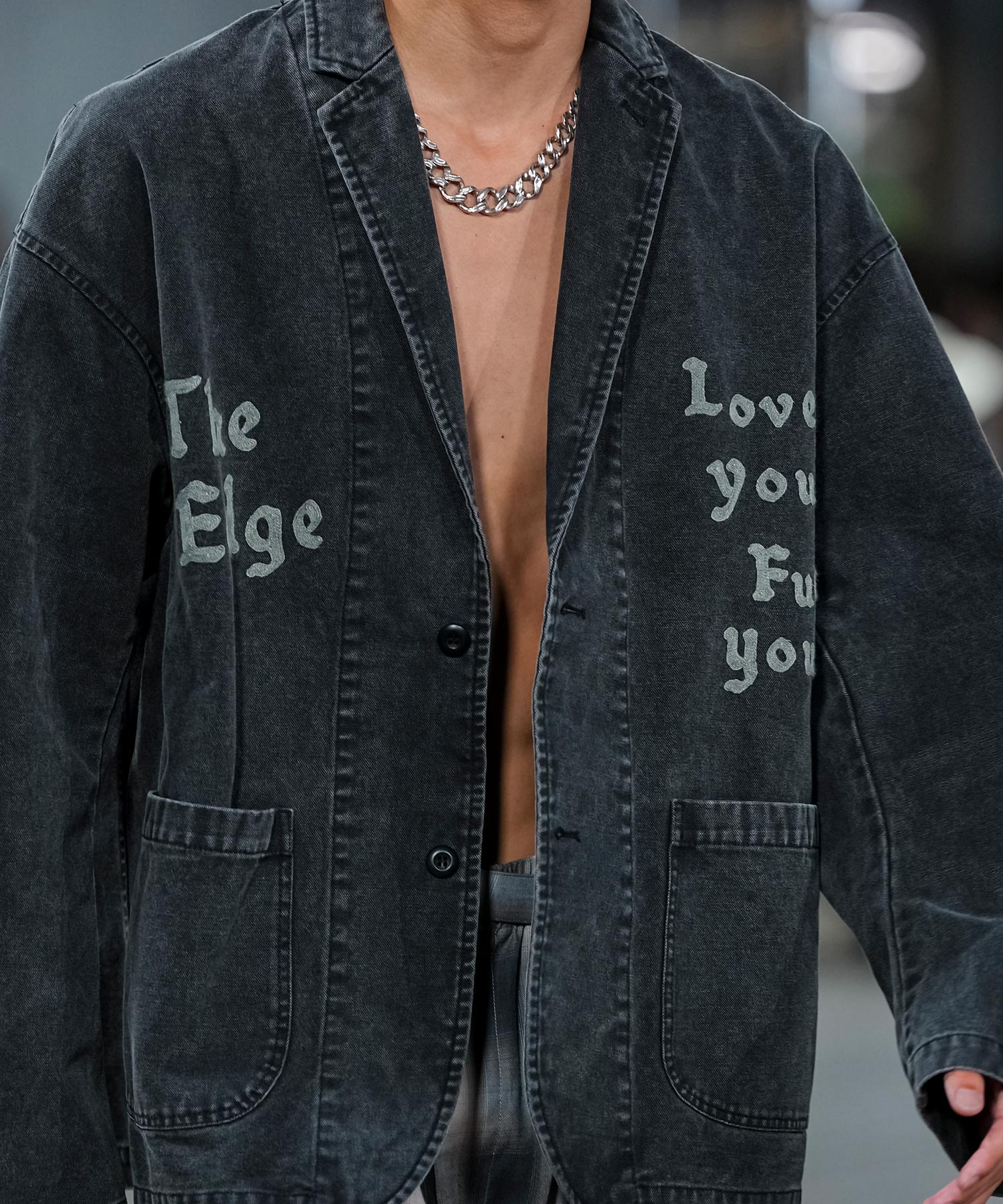 CANVAS 2B EMBROIDERY JACKET